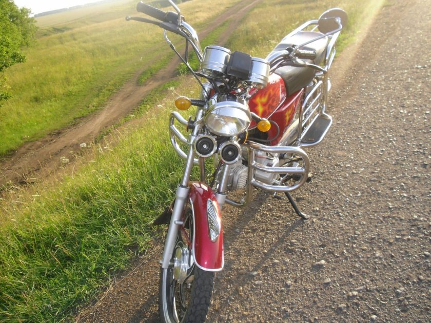Альфа мотоцикл