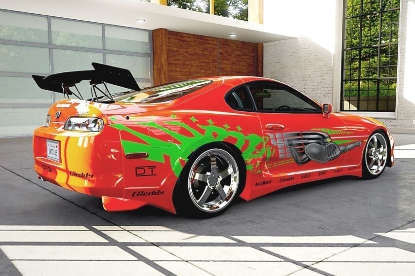 Paul Walker Toyota Супра