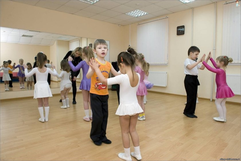 Занятия по танцам для детей