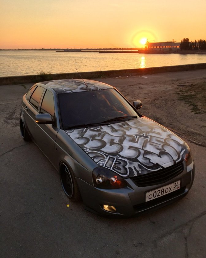 Лада Приора тюнингованная