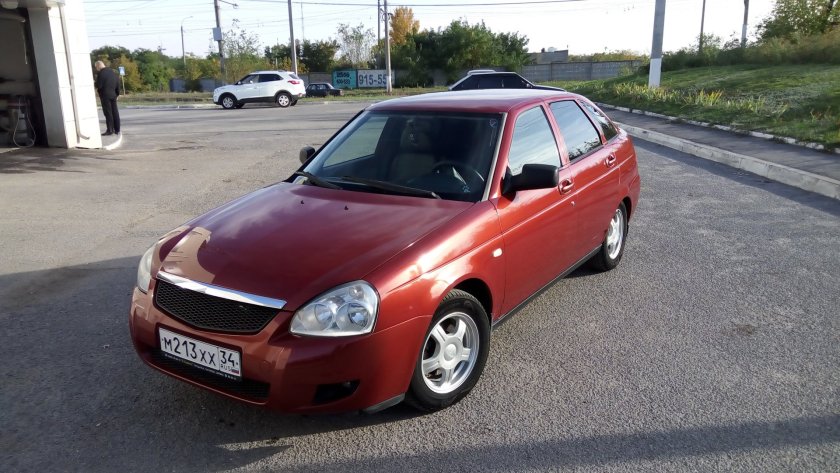 Lada Priora калифорнийский Мак