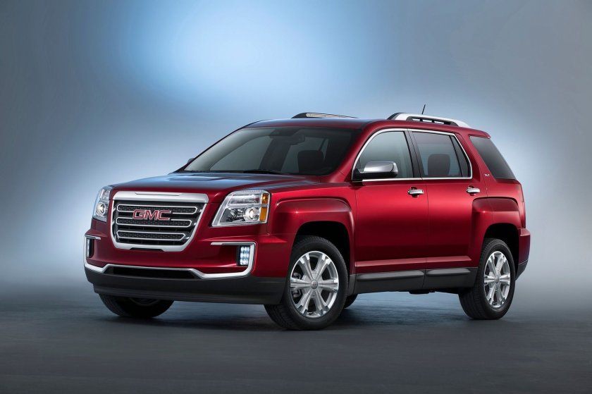 GMC Terrain красный