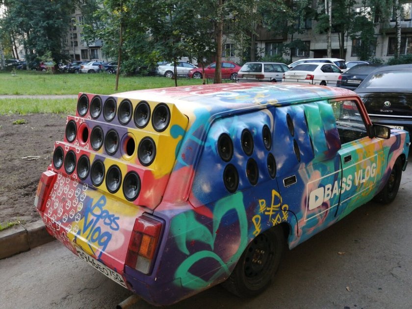 Колхозный тюнинг авто