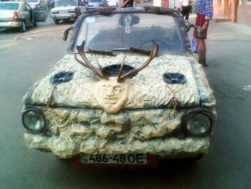 Прикольные машины