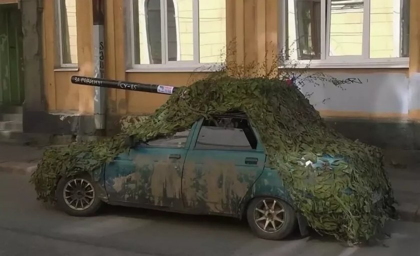 Необычные русские машины