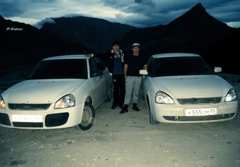 Лада Приора и дагестанец