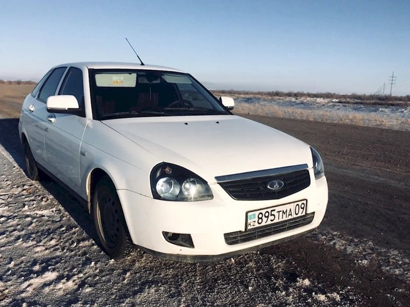 Приора белый Раптор