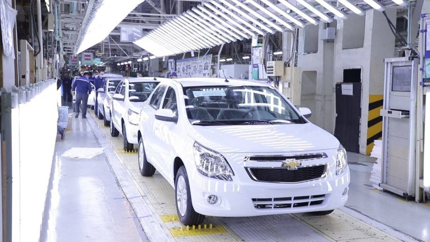 Завод UZAUTO Motors в Узбекистане