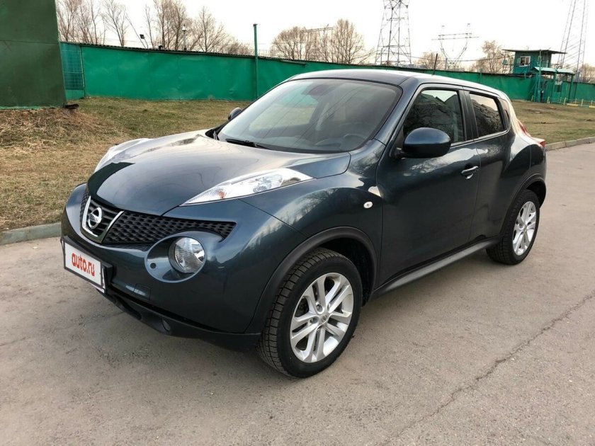 Nissan Juke синий