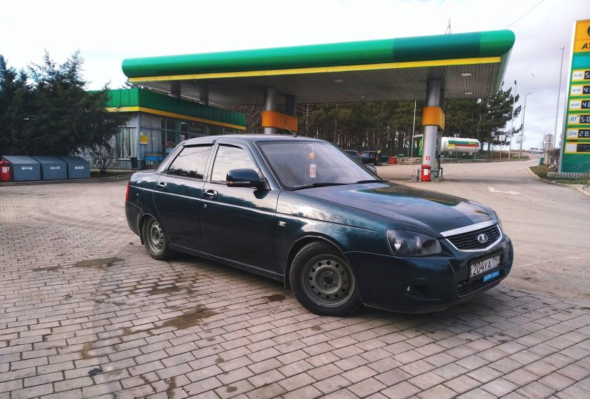 Лада Приора седан на стиле