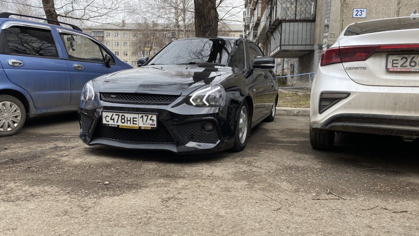 Приора AMG бампер