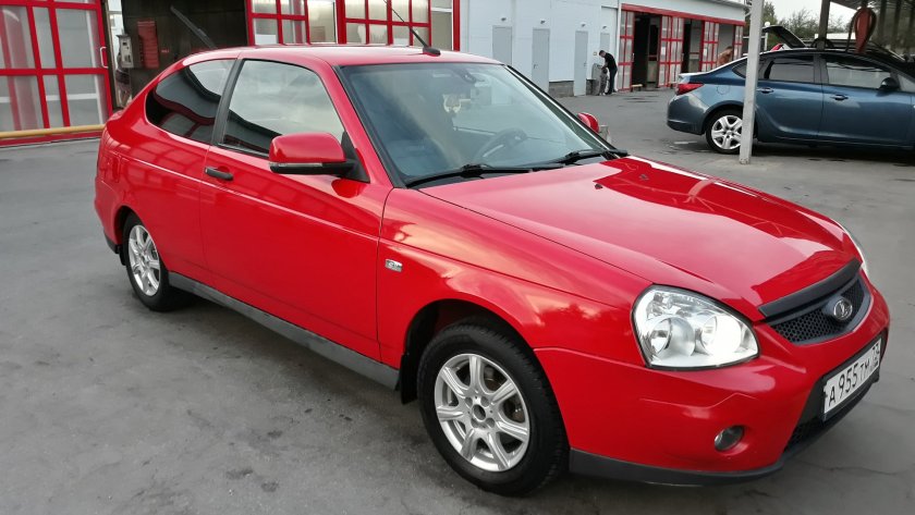 Лада Приора спорт купе