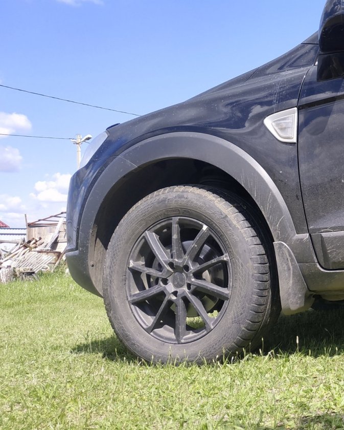 Chevrolet Captiva шины от внедорожников