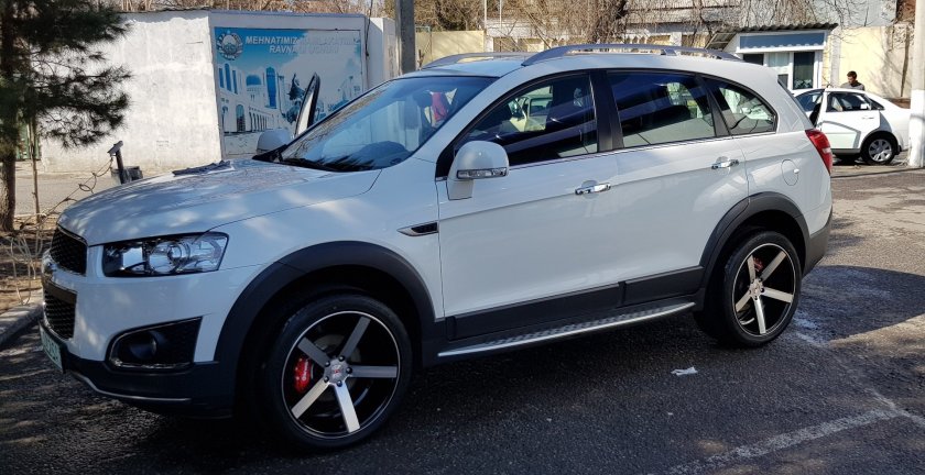 Литые диски на Chevrolet Captiva