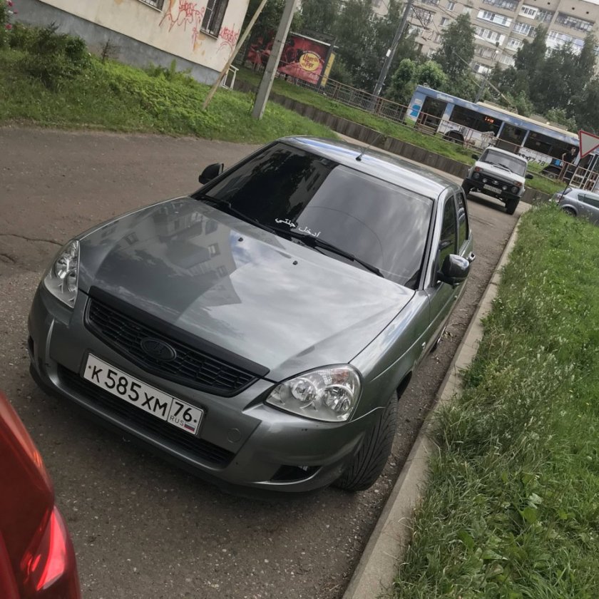 Лада Приора кварц антихром