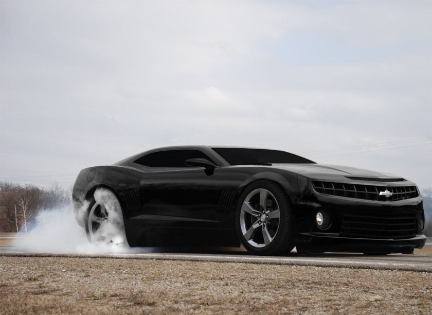 Chevrolet Camaro SS черный