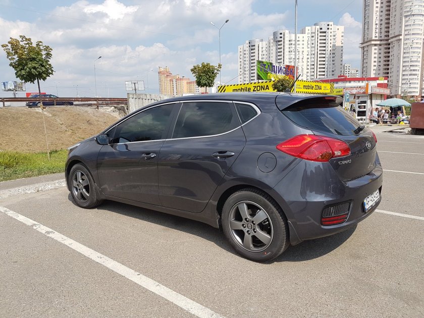 Dark Gun Metal Kia Ceed краска