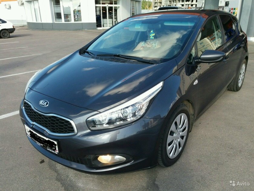 Dark Gun Metal Kia Ceed краска