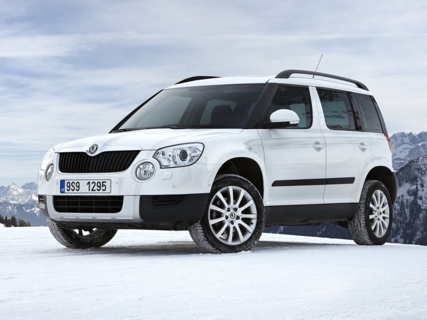 Губа Skoda Yeti