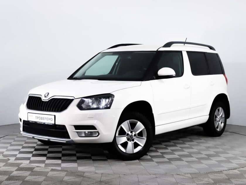 Skoda Yeti белая