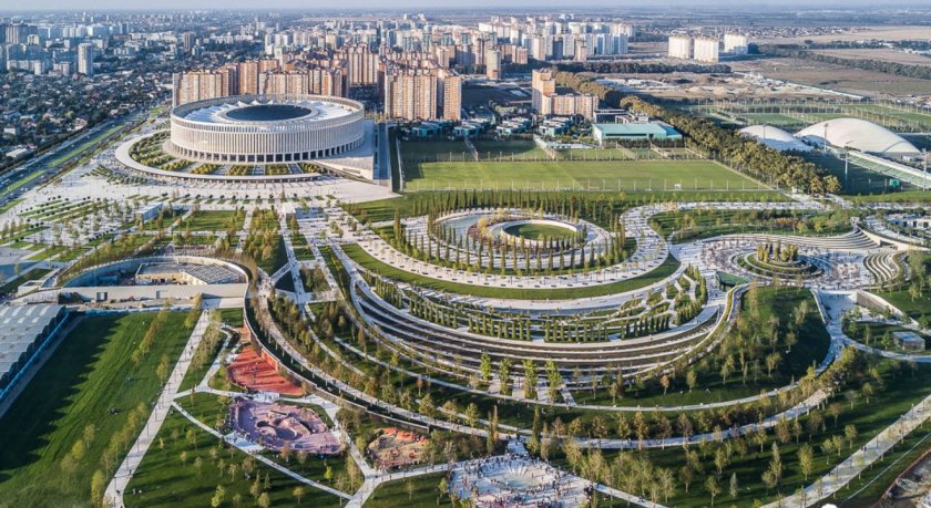 Краснодарский стадион парк Галицкого