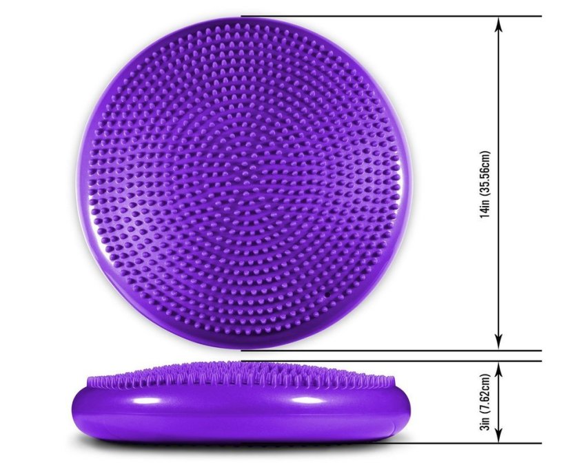 Балансировочная подушка для фитнеса Pilates Air Cushion
