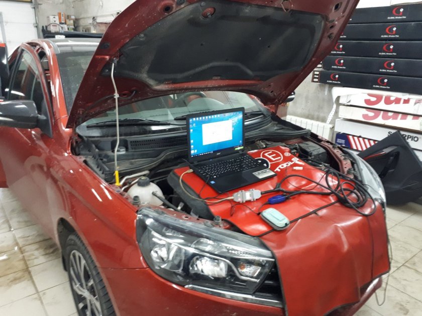 Чип тюнинг авто Лада Веста