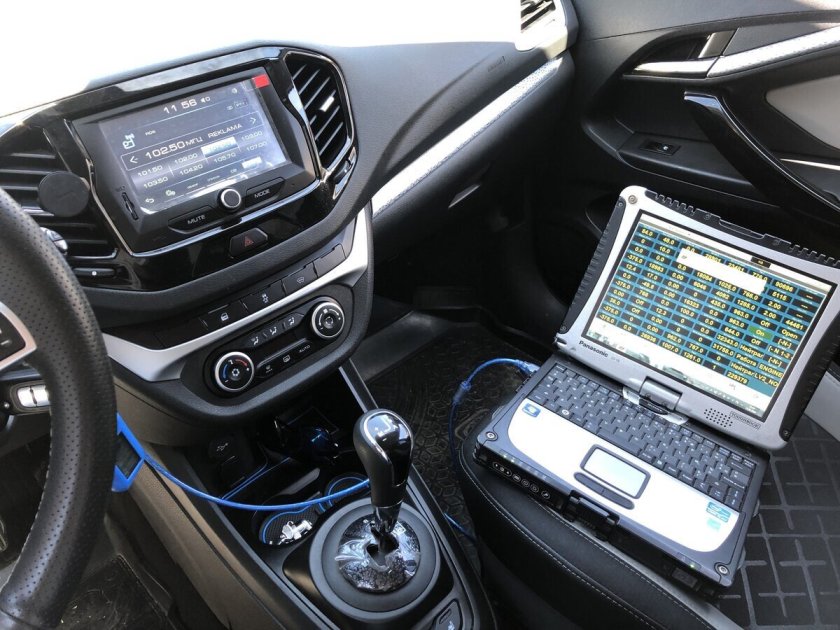 Лада Веста робот