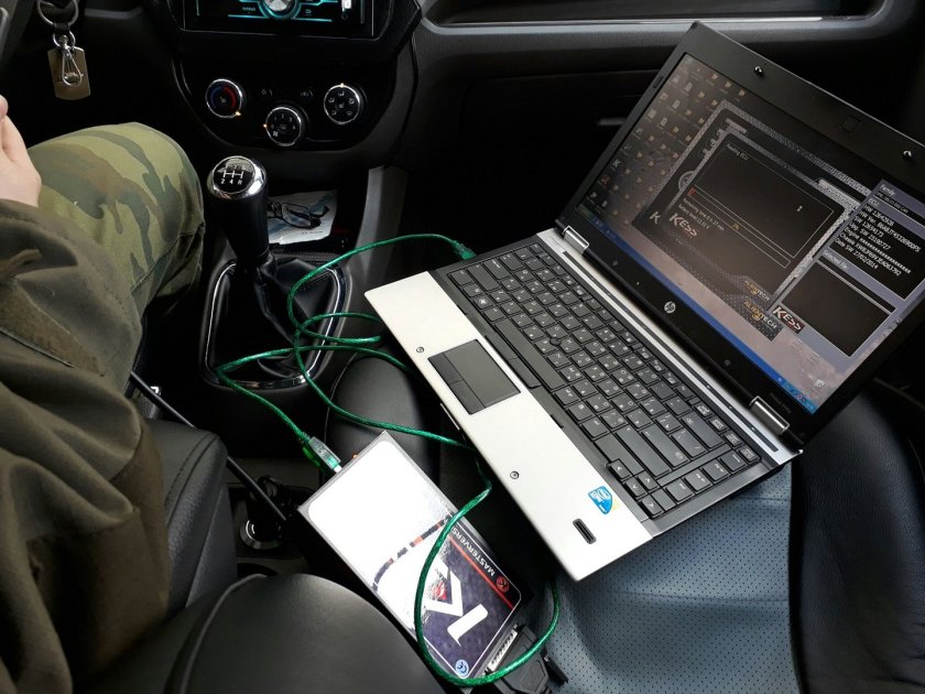 Перепрошивка машины