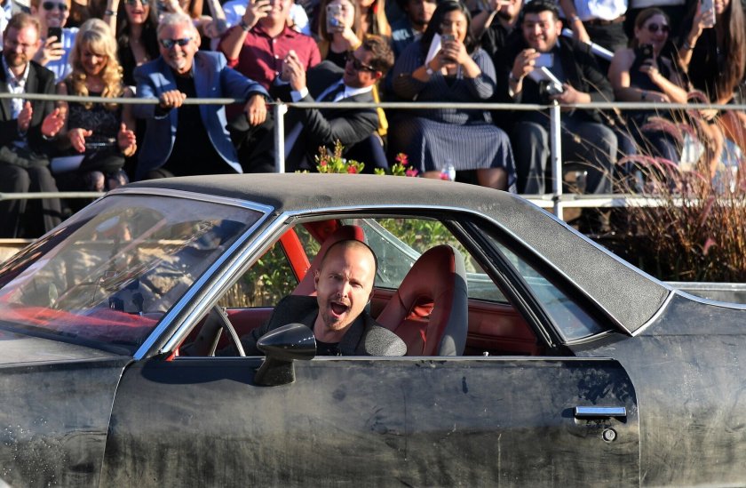 Эль Камино Джесси Пинкман в машине