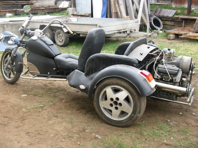 Трицикл из Запорожца