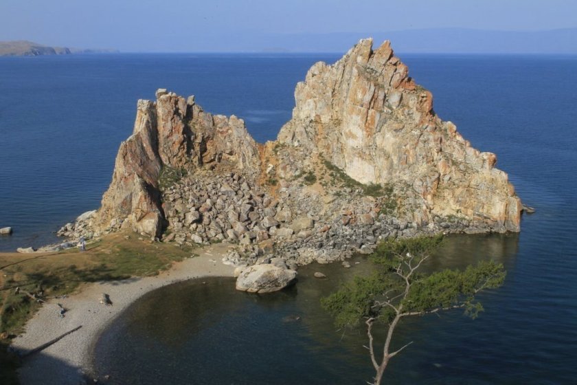 Ольхон мыс Бурхан скала Шаманка