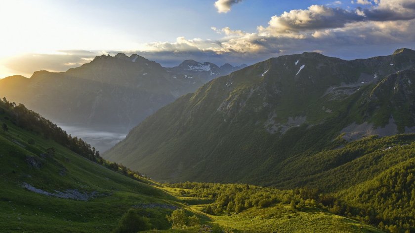 Горы в Архызе