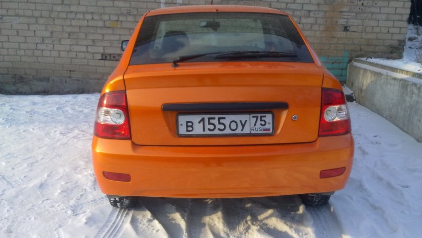Приора оранжевый мандарин