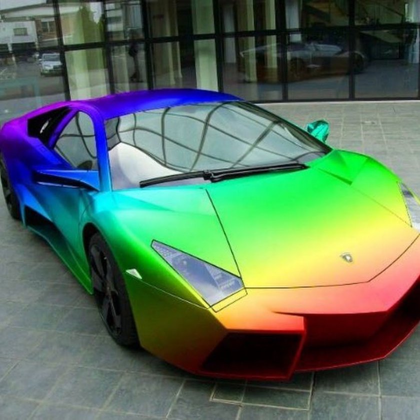 Lamborghini разноцветная