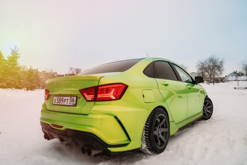 Lada Vesta лайм