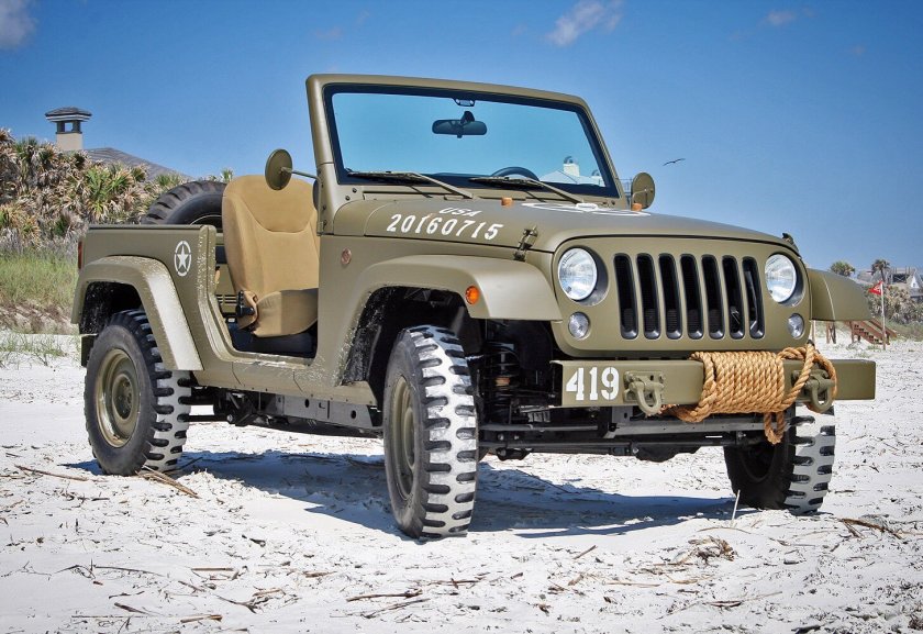 Jeep Wrangler армейский