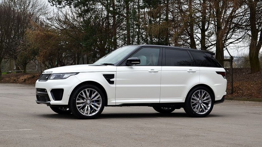 Land Rover range Rover Sport белый