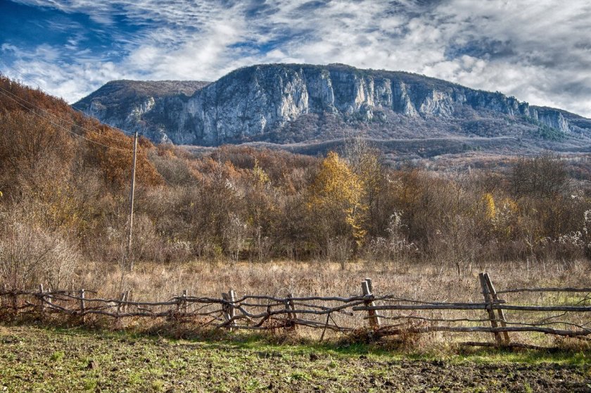 Горный массив Бойка в Крыму