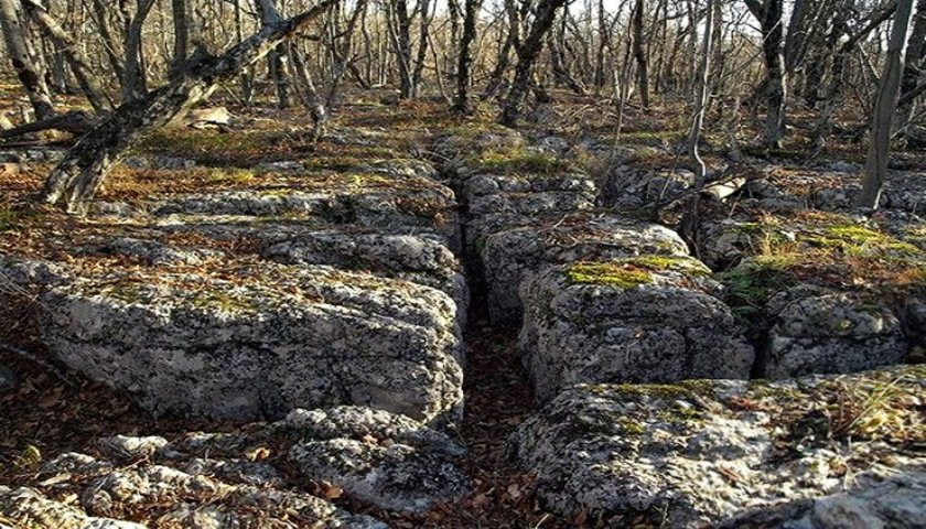 Рунический Лабиринт гора Бойко в Крыму