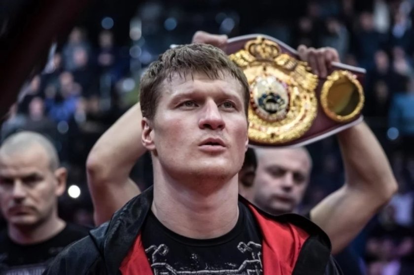 Русский боксер Александр Поветкин
