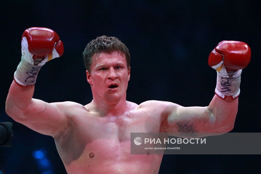 Русский боксер Александр Поветкин