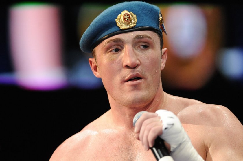 Российский боксер Денис Лебедев