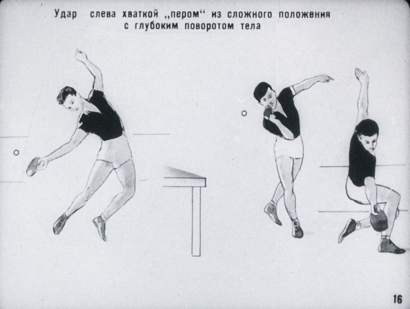 Подача в настольном теннисе