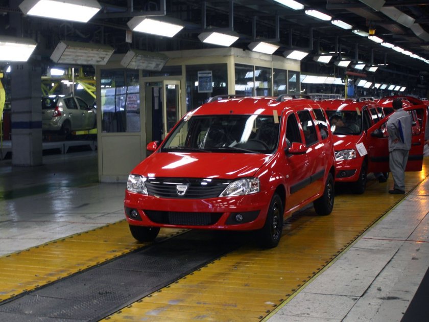 Завод Dacia в Румынии