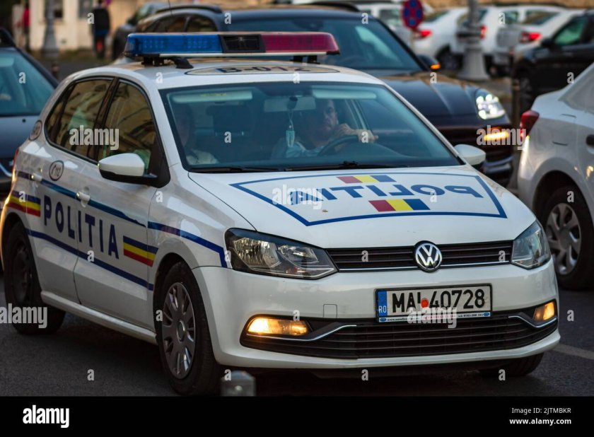 Полиция Румынии авто