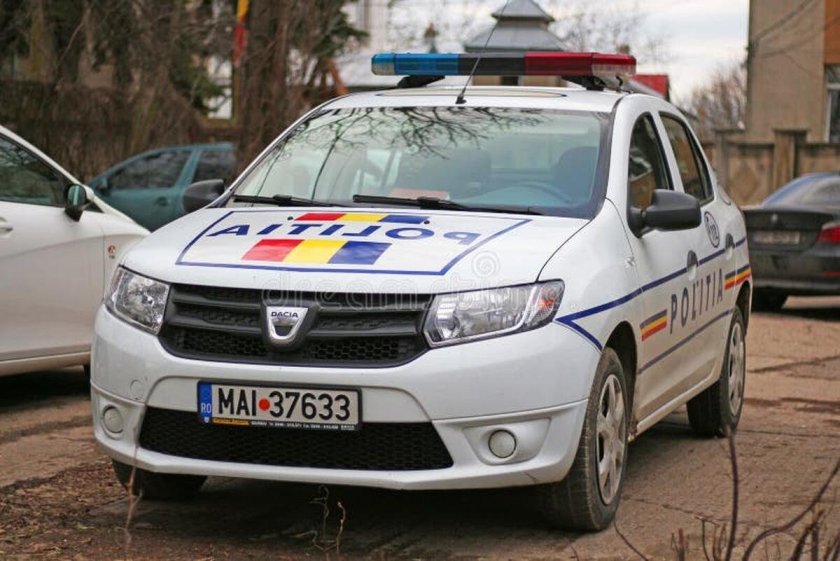 Dacia Logan Police Romania