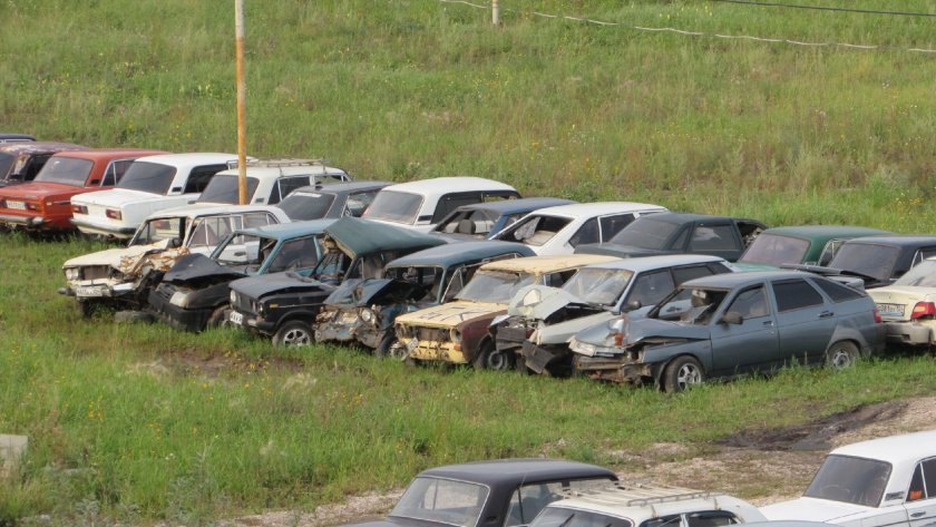 Автомобиль в ужасном состоянии