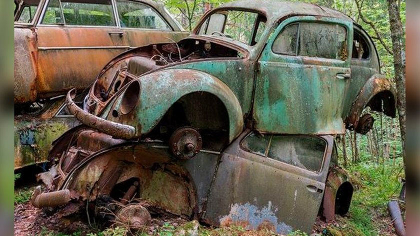 Кладбище старых автомобилей