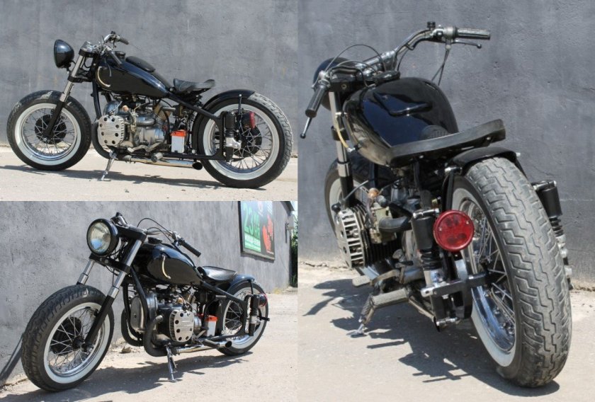 Bobber мотоцикл Урал